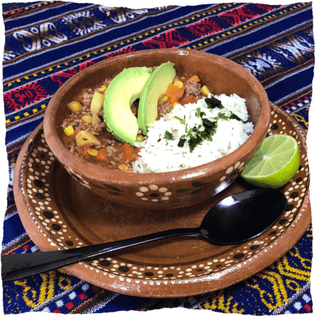 Picadillo - mexikanischer Eintopf mit Hack und Gemüse