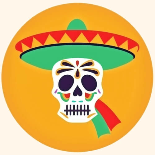 Dia de los Muertos Produkte Deko