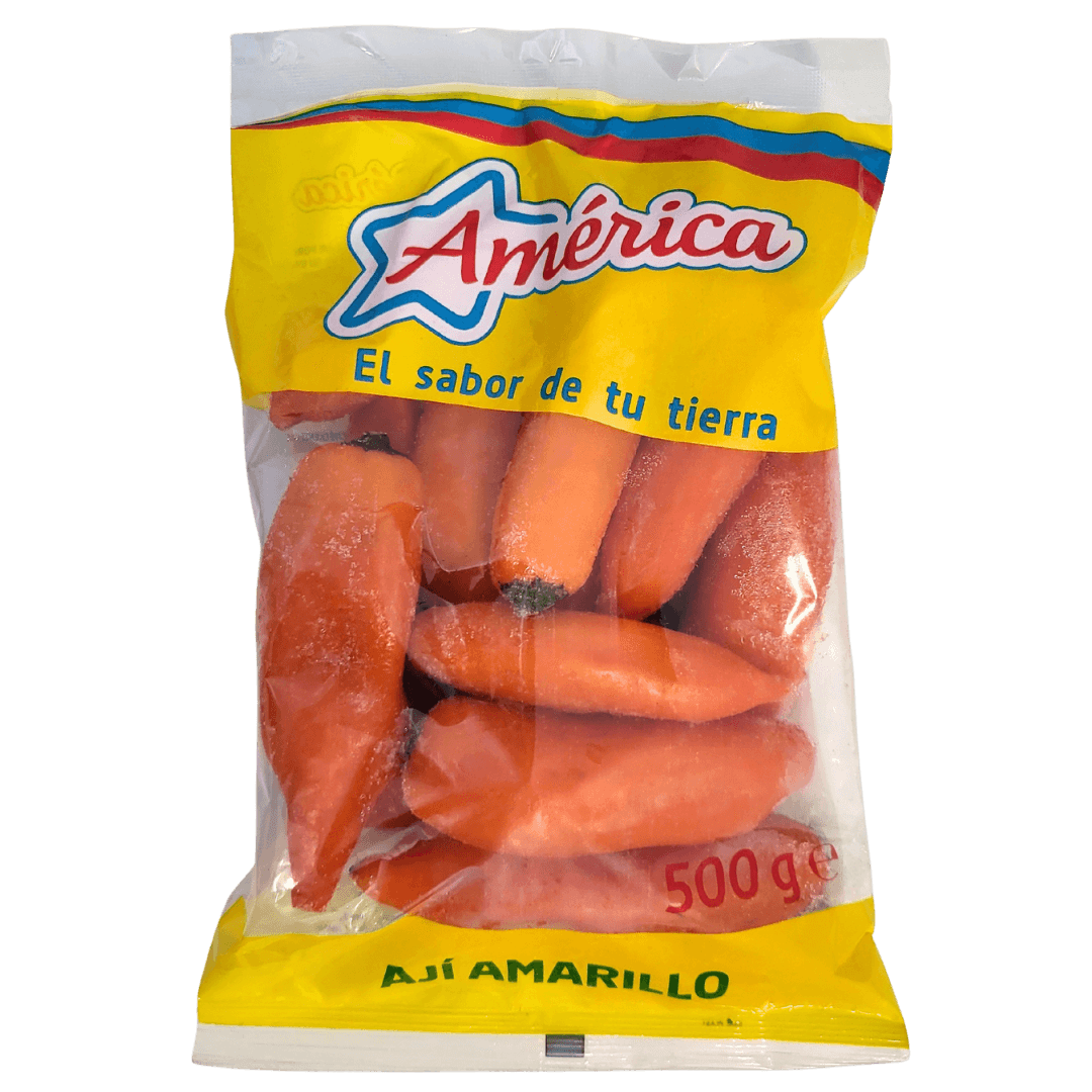 Aji Amarillo Chilischoten ganz gekühlt 500g front