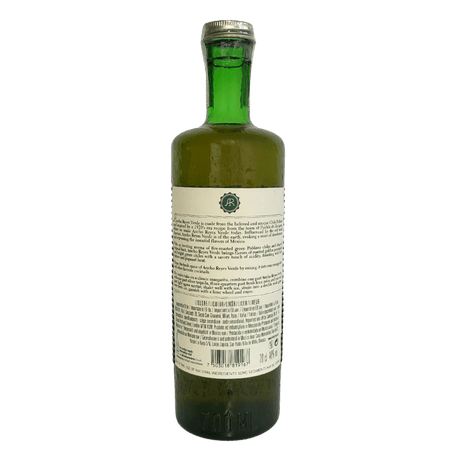 Ancho Reyes Verde Poblano Liqueur 700ml Hinterseite