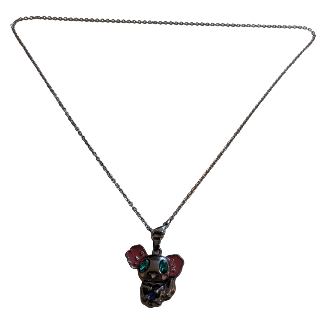 Axolotl Anhänger mit Halskette (hell oder dunkel)