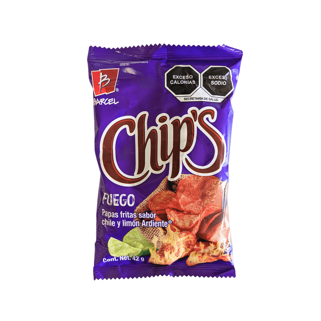 Kleinste Packung Barcel Chips Fuego 42g