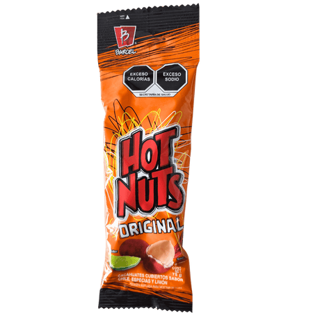Hot Nuts Barcel Erdnüsse Chili Limette 75g Packung front