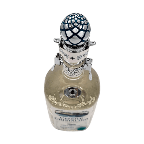 Cenote Cristalino Tequila 700ml Flasche topdown