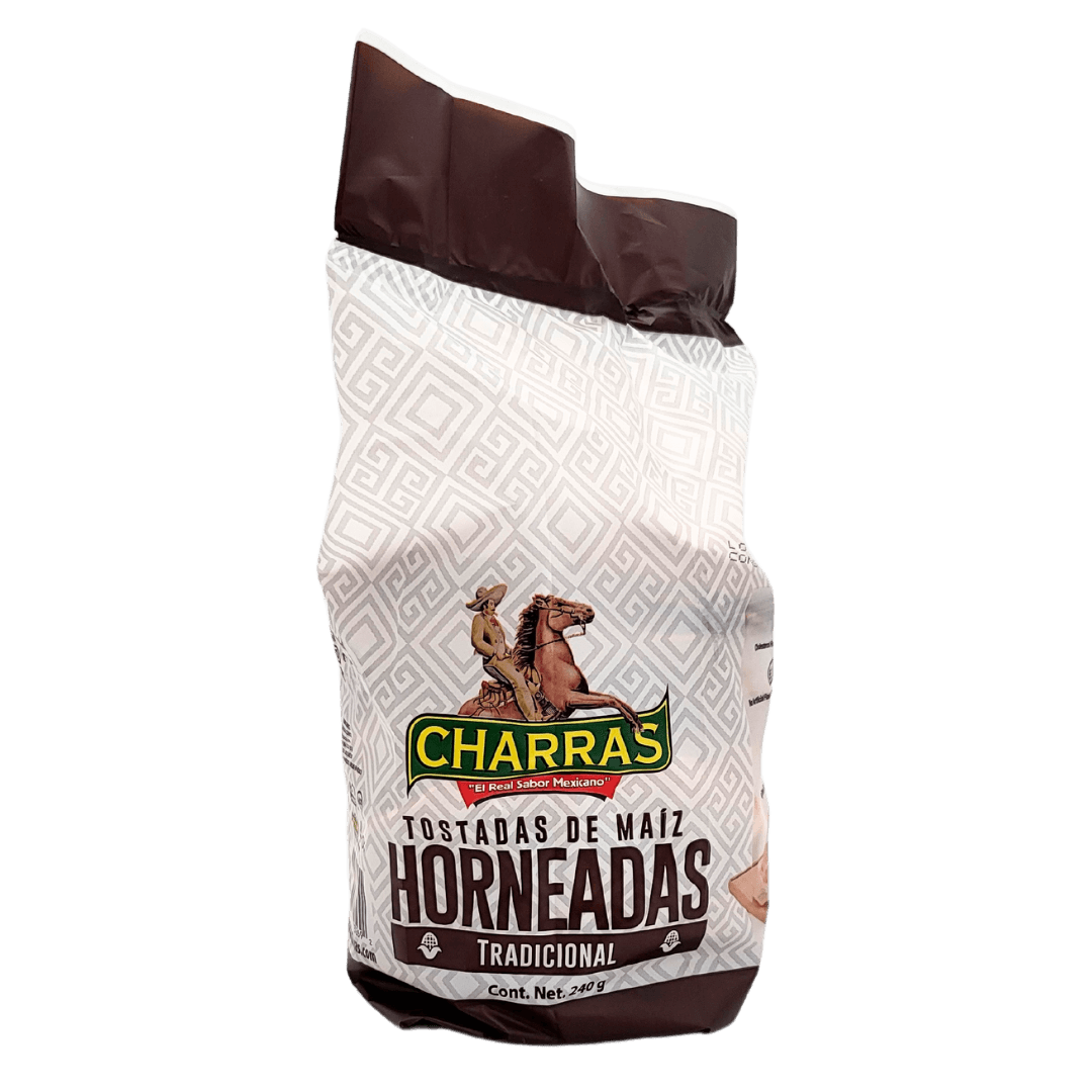 Charras Tostadas de Maíz Horneadas 240 g