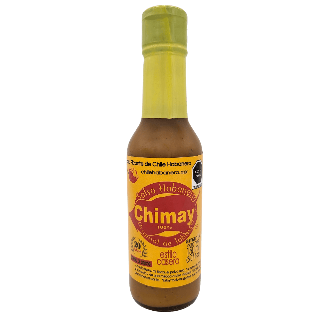 Chimay Amarilla Habanero Salsa Hot Sauce 150ml front