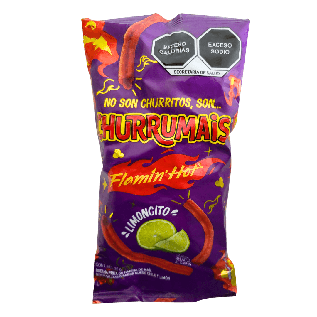 Churrumais Flamin Hot von Sabritas 70g front