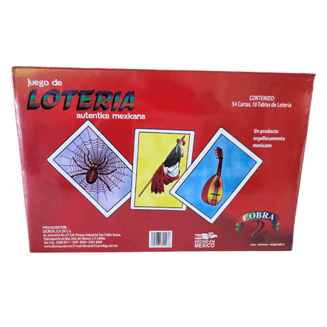 Loteria mexikanisches Kartenspiel ähnlich wie Bingo
