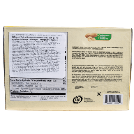 DeLaRosa Mazapan Etikett