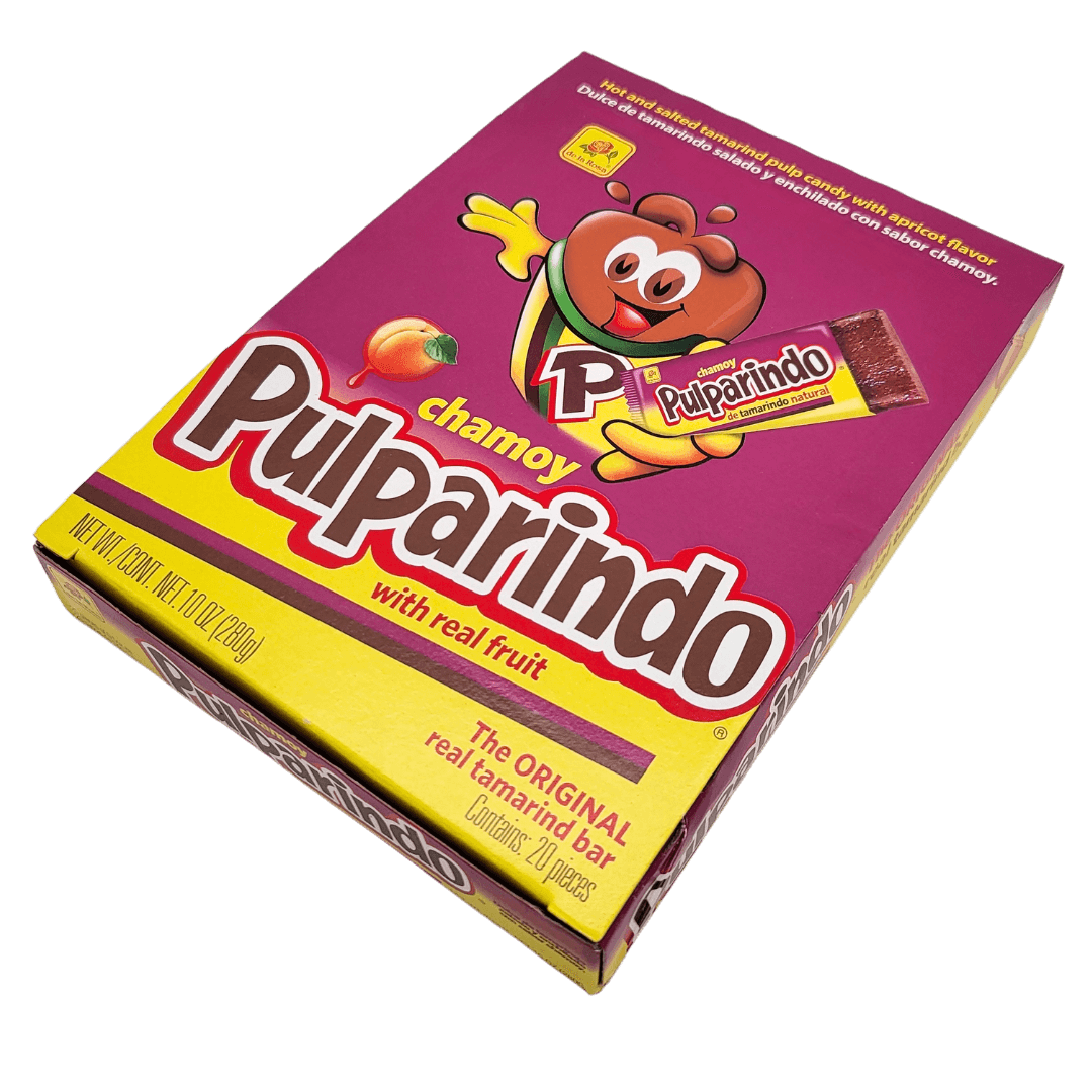 DeLaRosa Pulparindo Chamoy Display Packung 20 Stück 280g Packung