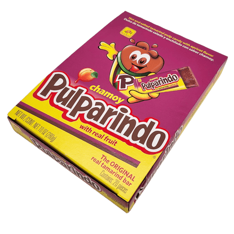 DeLaRosa Pulparindo Chamoy Display Packung 20 Stück 280g Packung