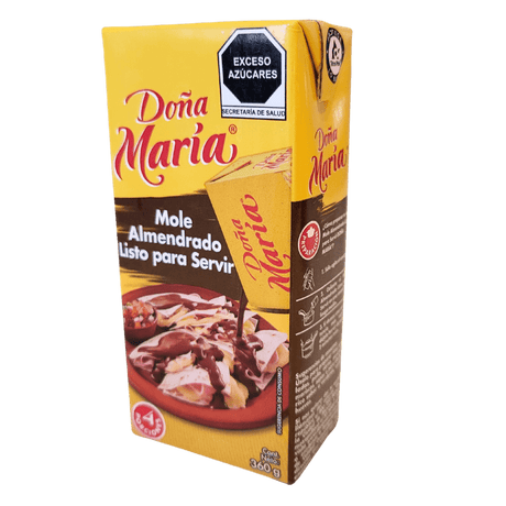 Dona Maria Mole Almendrado Tetra Pack 360g Iso-Ansicht