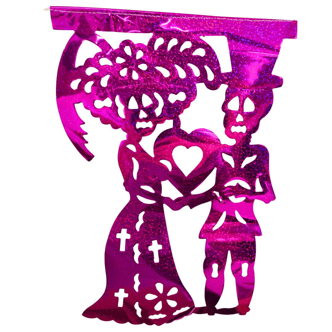 La Catrina El Catrin Enramada Girlande Motiv im Detial