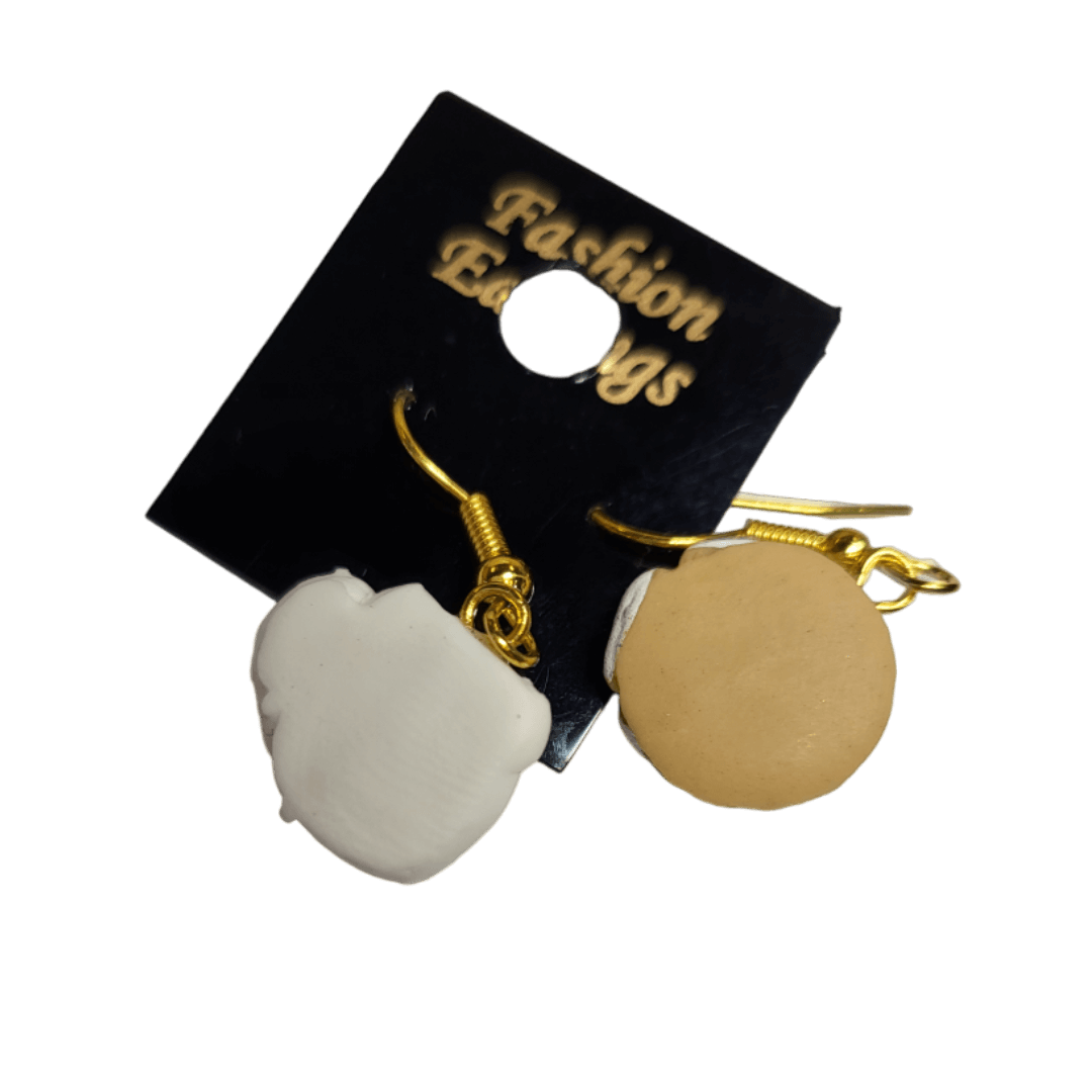 Tasse und Concha Ohrringe