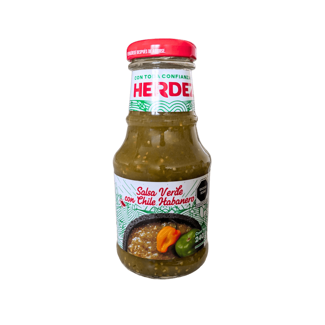 Salsa Verde Picante (hot) from Herdez 240g