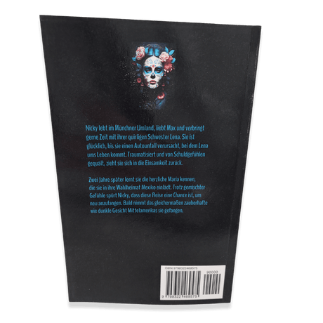 Rückseite Buch Dia de Muertos und die Schönheit des Lebens von Julia Bultmann 302 Seiten