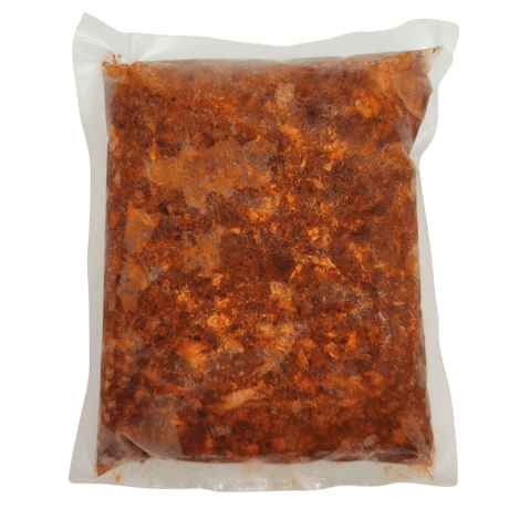 Chorizo Masa Masse Schweinefleisch Zubereitung 500g Beutel Rückseite