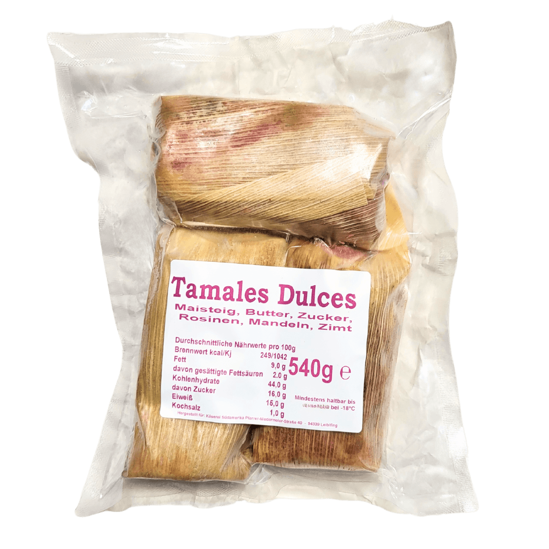 Tamales Dulces 540g Packung front