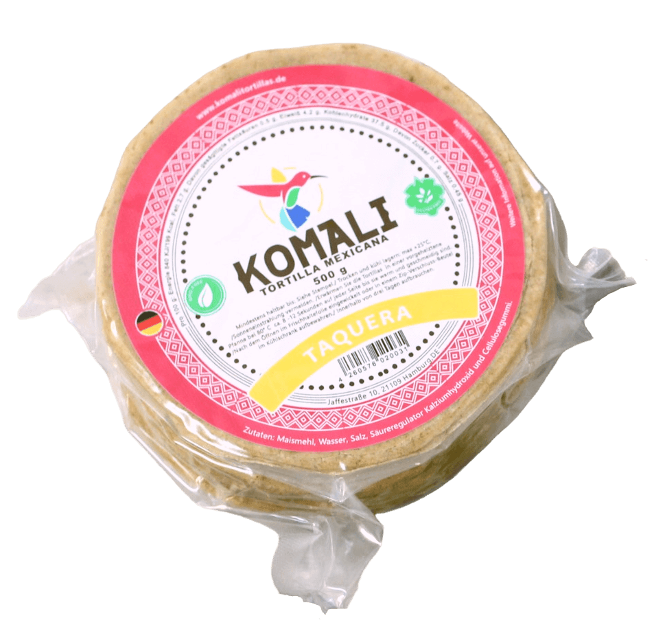 Komali Mais Tortillas Taquera 12cm 500g Produktbild