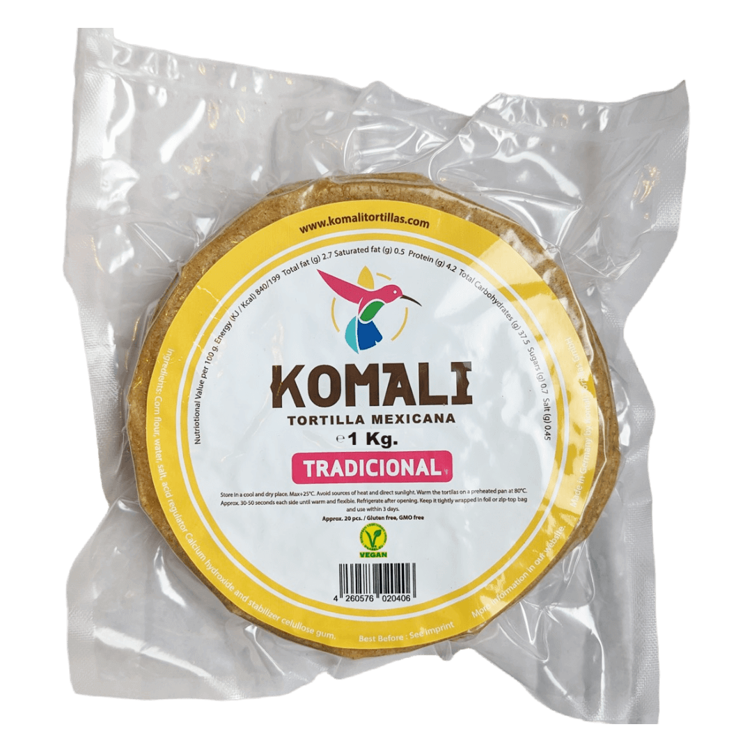 Komali Tradicional Tortillas 15cm 1kg