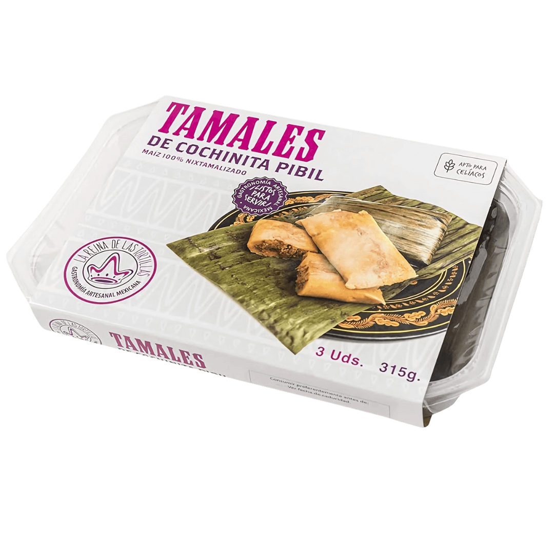 Reina de las Tortillas Tamales Cochinita Pibil Packung 315g