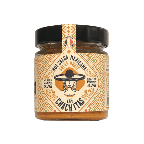 Las Chachitas Salsa Huate Erdnuss Glas