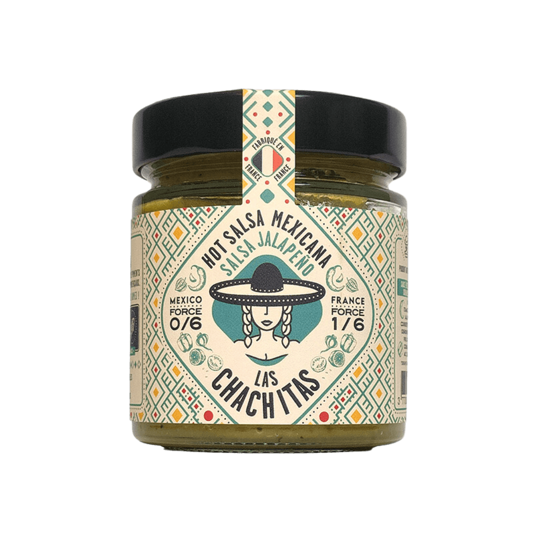 Las Chachitas Salsa Jalapeno Glass