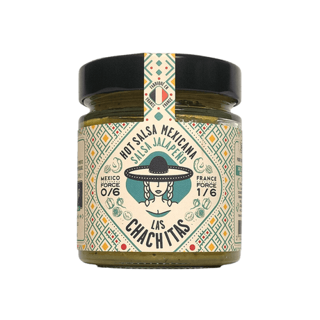 Las Chachitas Salsa Jalapeno Glass