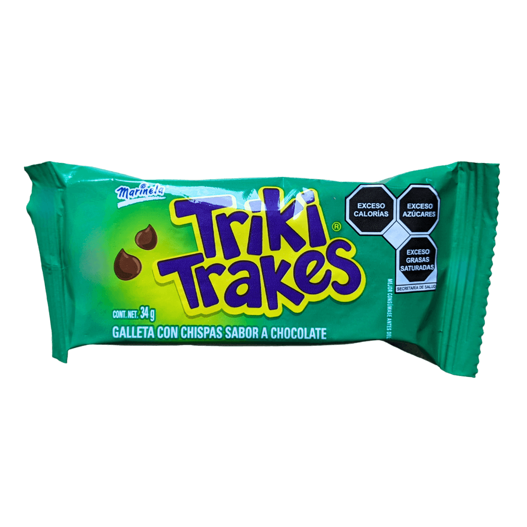Triki Trakes Chocolate Cookies 4 pcs from Marinela 34g