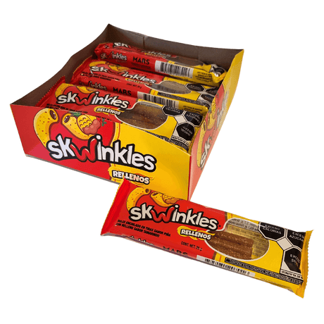 Display Skwinkles Rellenos Ananas Tamarinde 312g 12 Packungen