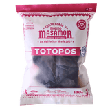 Totopos / Tortilla Chips aus blauem Mais von Masamor 180g