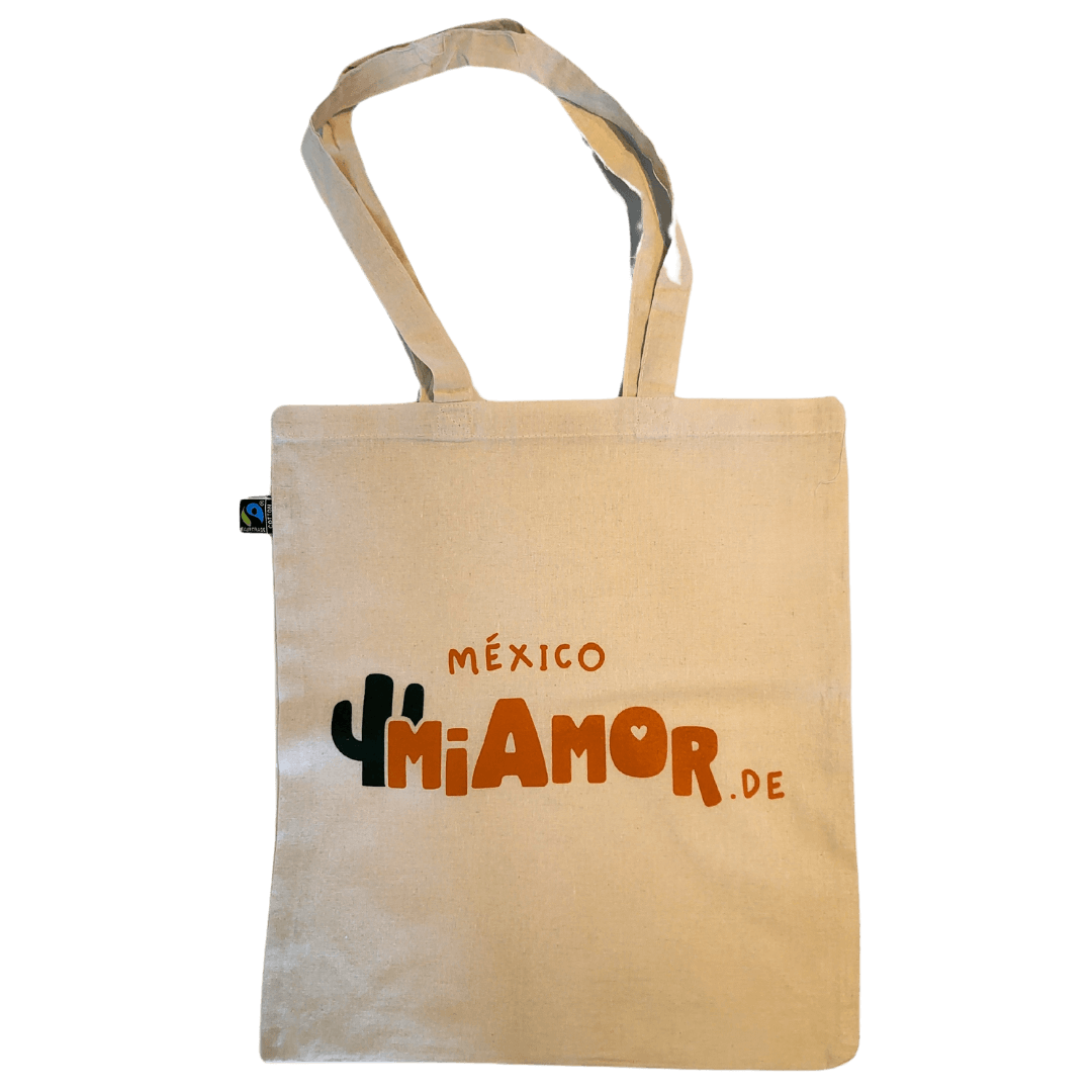 MexicoMiAmor Stoffbeutel Fairtrade Tragetasche