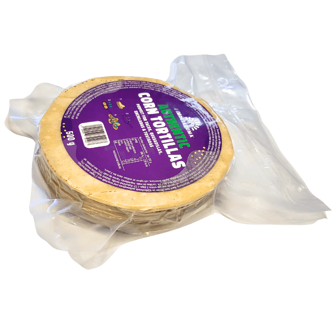 Weiße Mais Tortillas Authentic Art de Maíz Blanco 15 cm von Moctezuma 500g (MHD 16-NOV-2025)