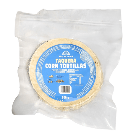 Moctezuma weisse Maistortillas Taquera Art 12cm 500g