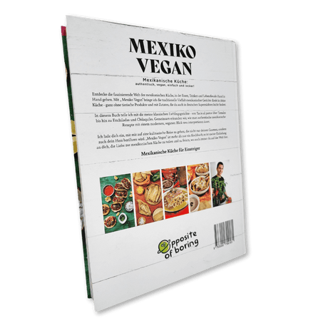 Mexiko Vegan Kochbuch Rückseite