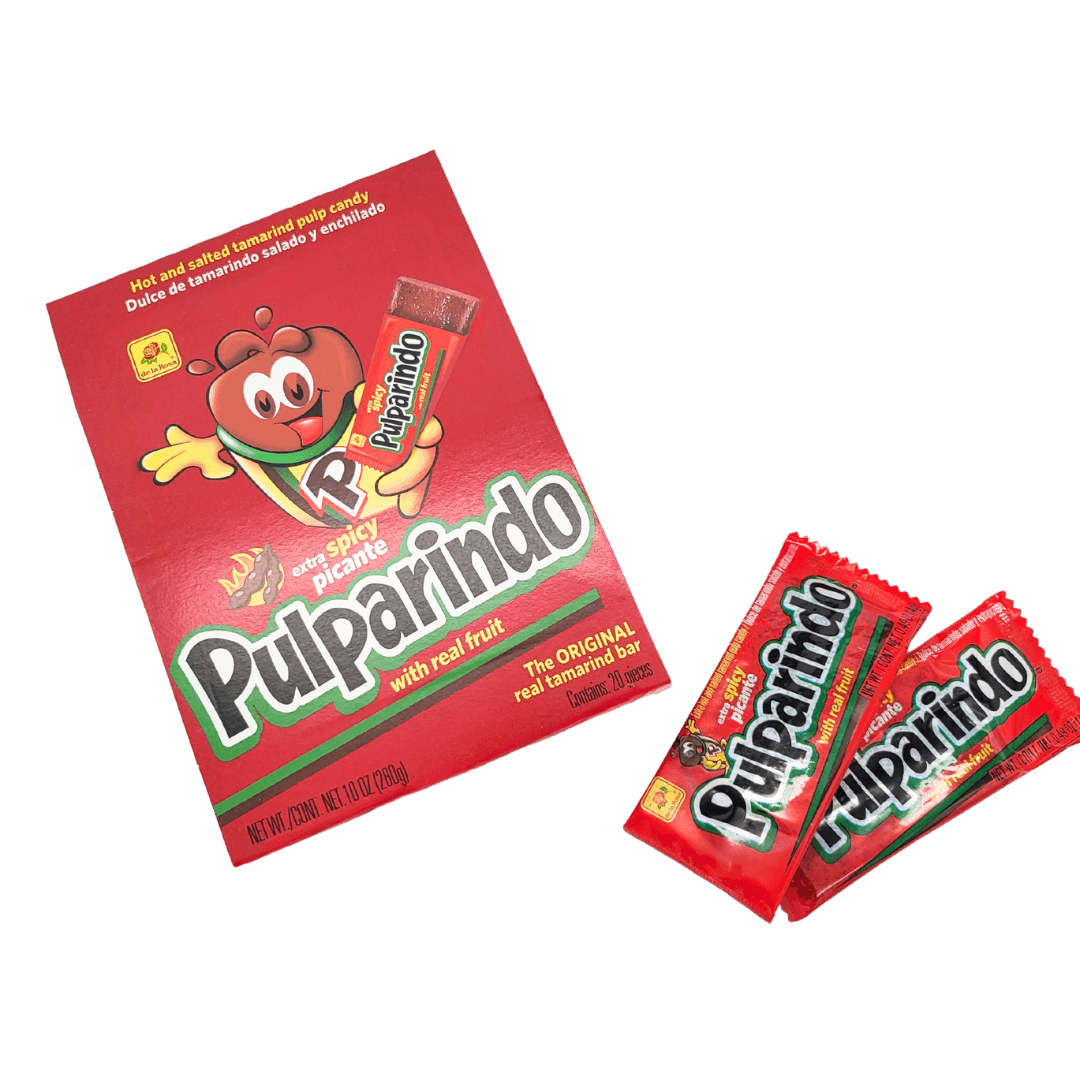 Pulparindo extra picante Display 20 Stück je 14g