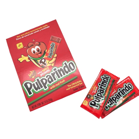 Pulparindo extra picante Display 20 Stück je 14g