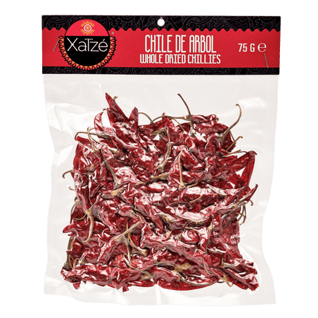 Xatze Arbol Chilischoten getrocknet 75g Packung front