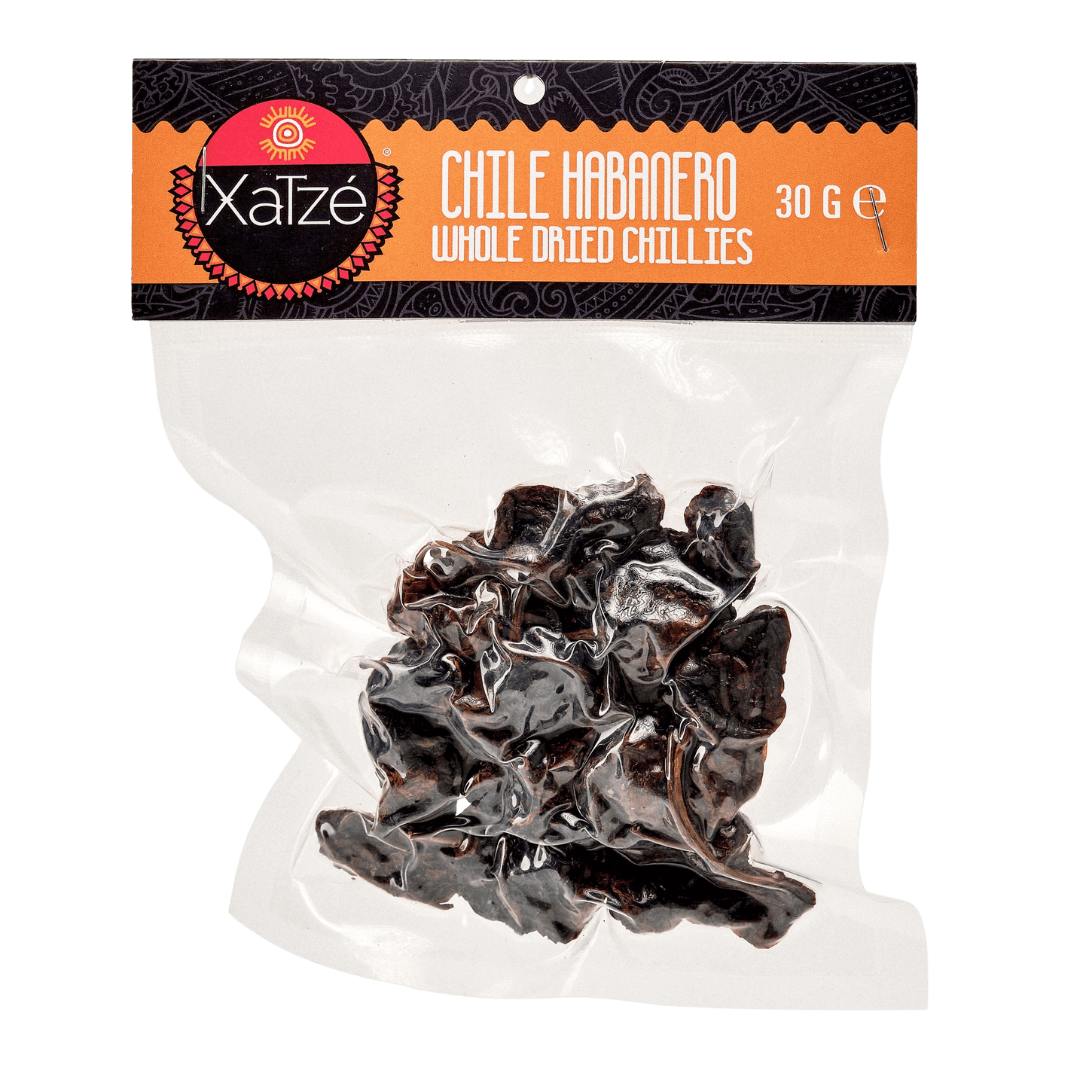 Xatze Habanero Chilischoten getrocknet 30g Packung front