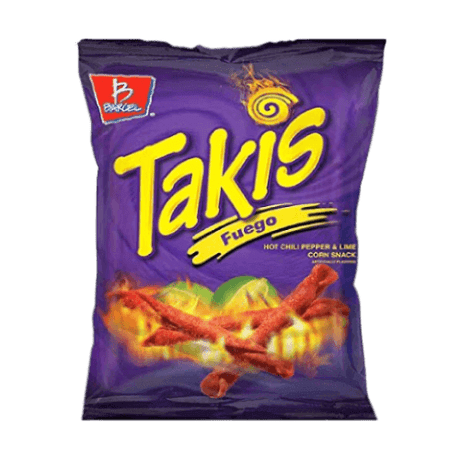 Takis Fuego Snack mit Chili und Limette 68g