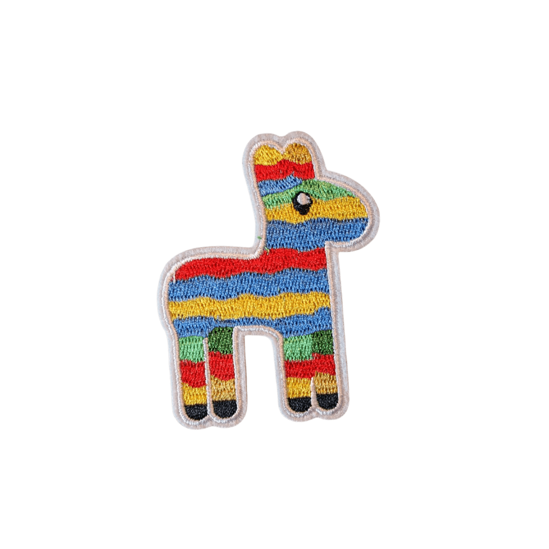 Bügelpatch Aufnäher Bügelbild mit mexikanischen Motiven als Set oder einzeln