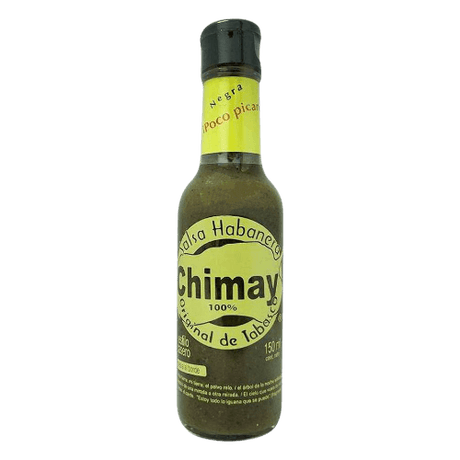 Salsa Habanera mild-scharf NEGRA (schwarz) von Chimay 150 ml - MexicoMiAmor