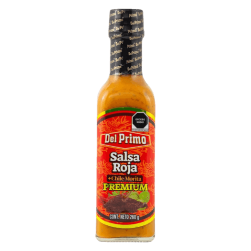 Salsa Premium Roja mit Chili Morita von Del Primo 260g (MHD 07-APR-2024)