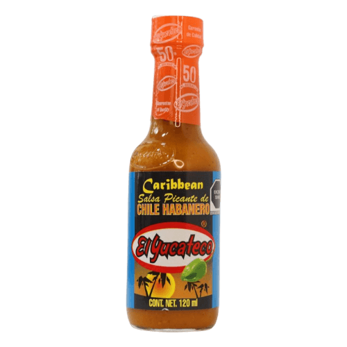 Salsa Habanero Caribbean El Yucateco 120ml - MexicoMiAmor