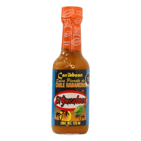 Salsa Habanero Caribbean El Yucateco 120ml - MexicoMiAmor