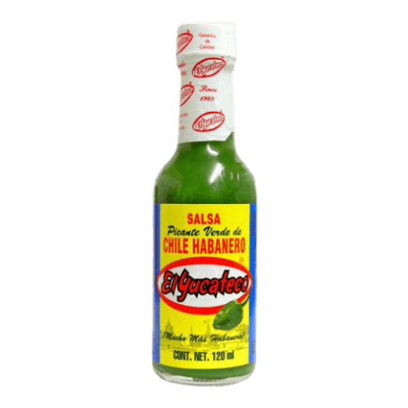 Grüne Salsa Habanero El Yucateco 120 ml - MexicoMiAmor