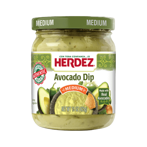 Avocado Dip Herdez 425g Glas front