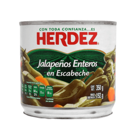 Chili Jalapeno Entero ganze Schote Herdez 350 g - MexicoMiAmor