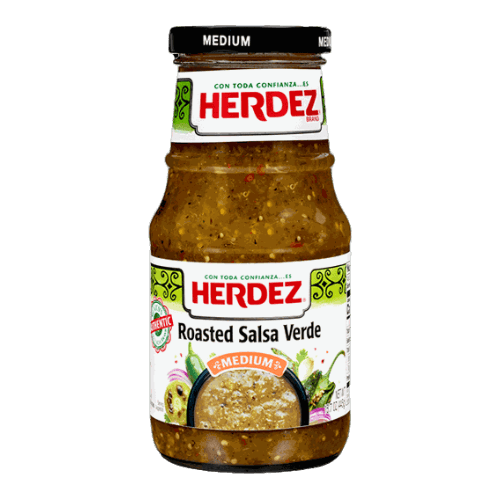 Grüne Salsa Verde geröstet Herdez große Variante 434 g - MexicoMiAmor