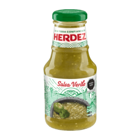 Salsa Verde Herdez 240 g Glas - MexicoMiAmor